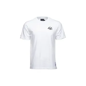 416 Short Sleeve Crew Neck T-Shirt - White