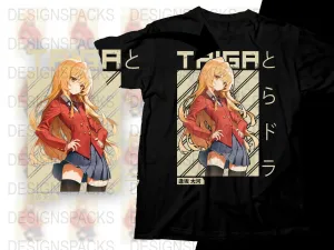 Anime Taiga Aisaka Graphic Png Digital Download