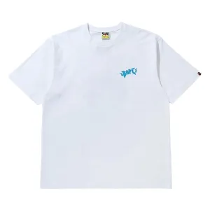 BAPE Baby Milo Rock Band RLX Tee 'White', White