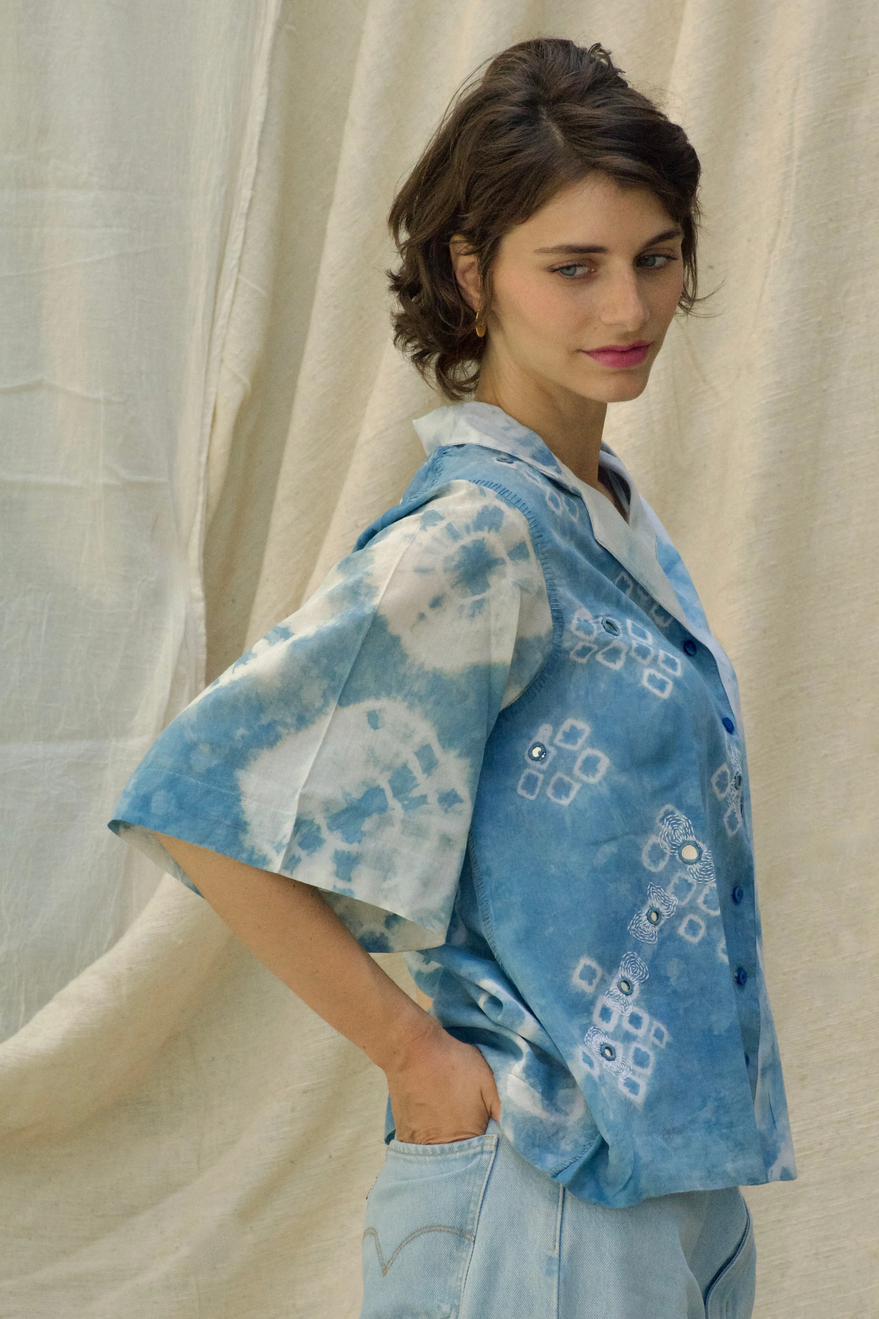 Blue Butterfly - Shirt