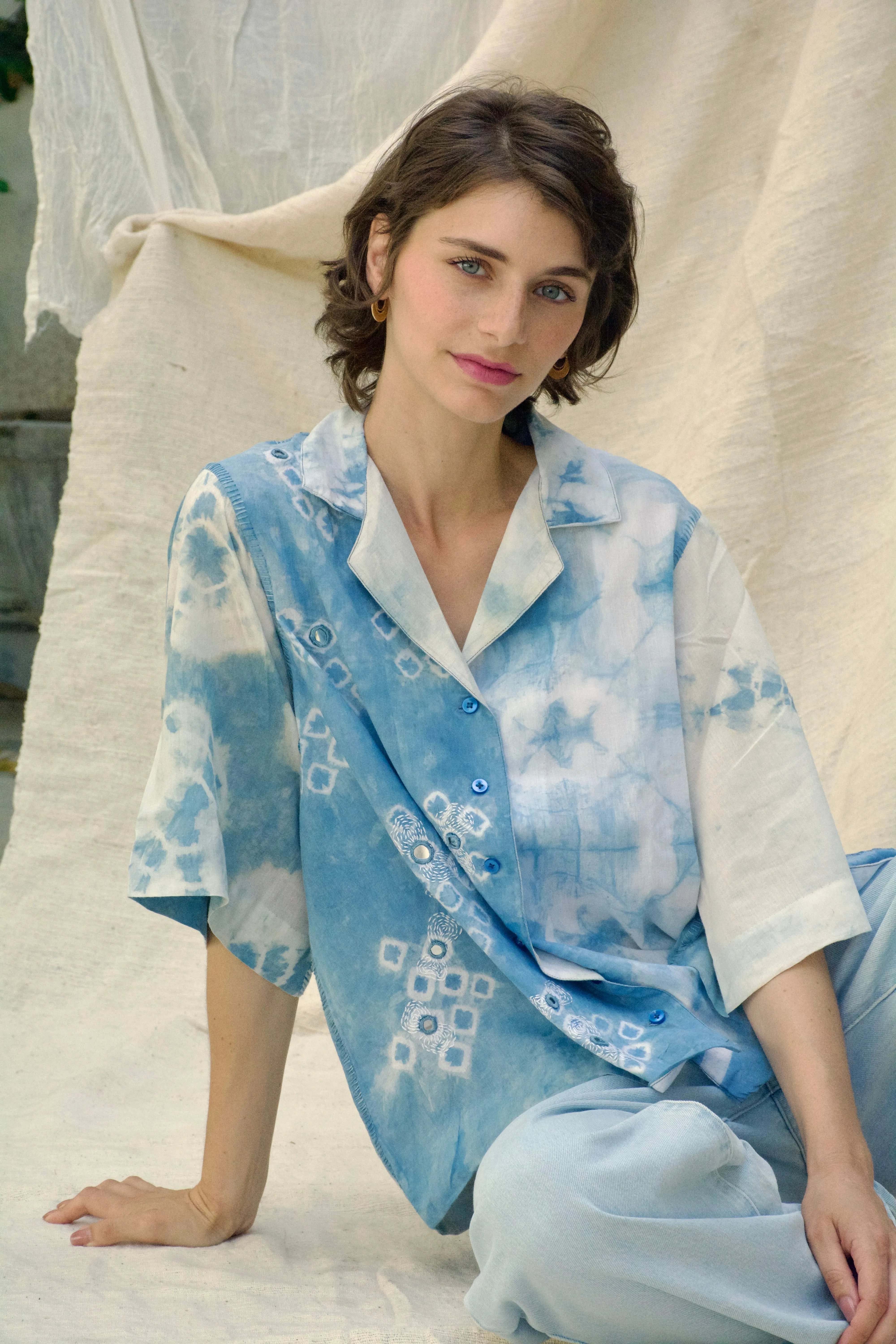 Blue Butterfly - Shirt