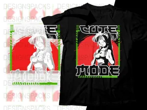 Bold Anime Kaori Silhouette Art Design Png Digital Download