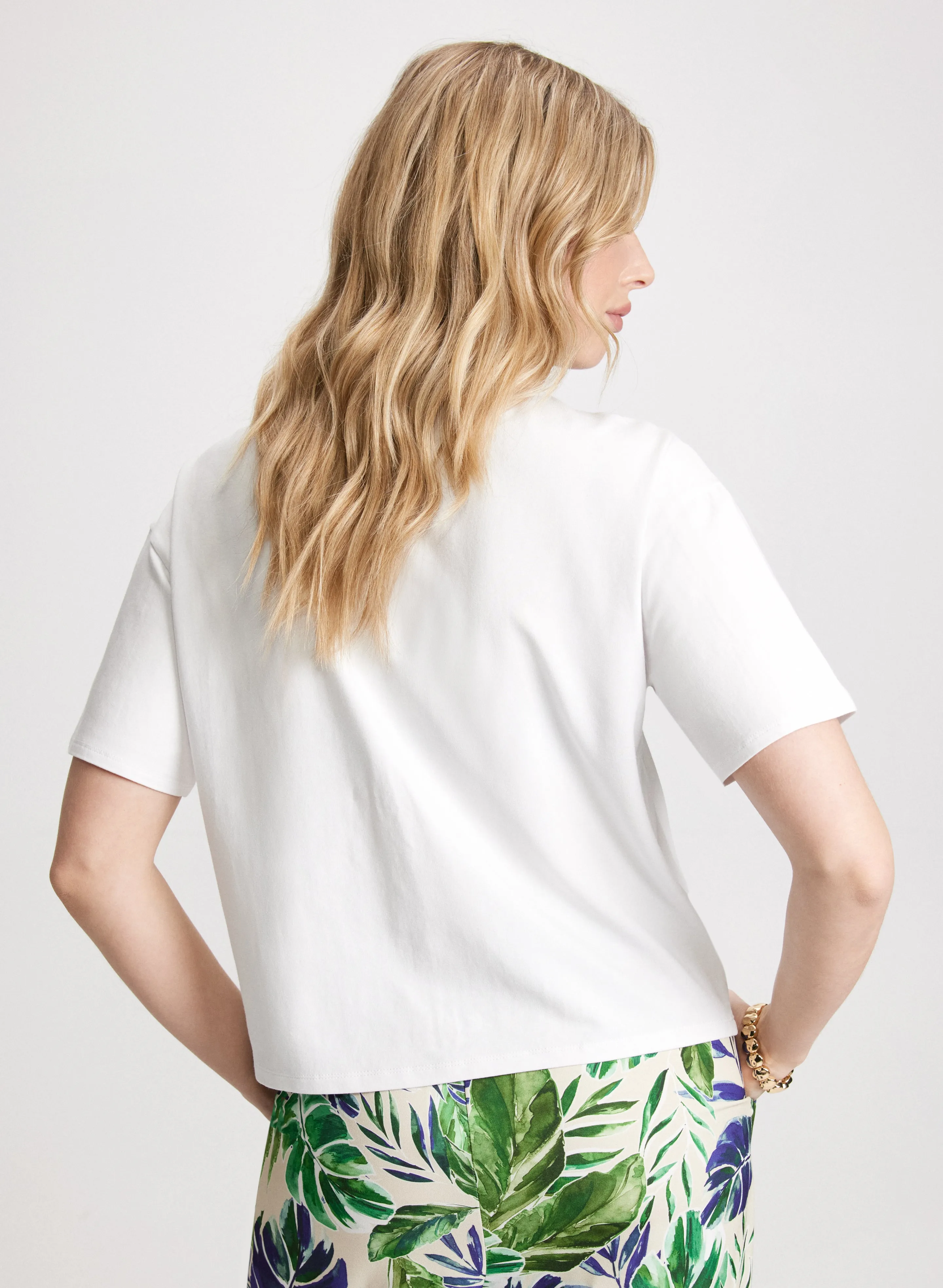 Cargo Pocket Crew-Neck Tee