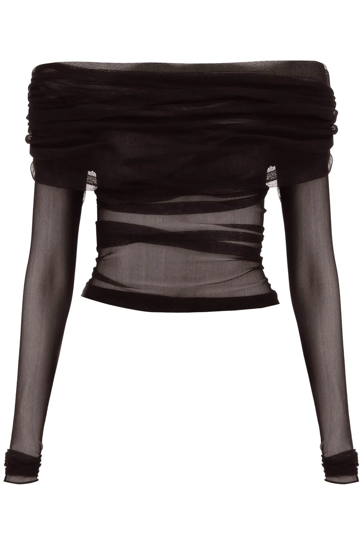 CHRISTOPHER ESBER "silk tulle off-should