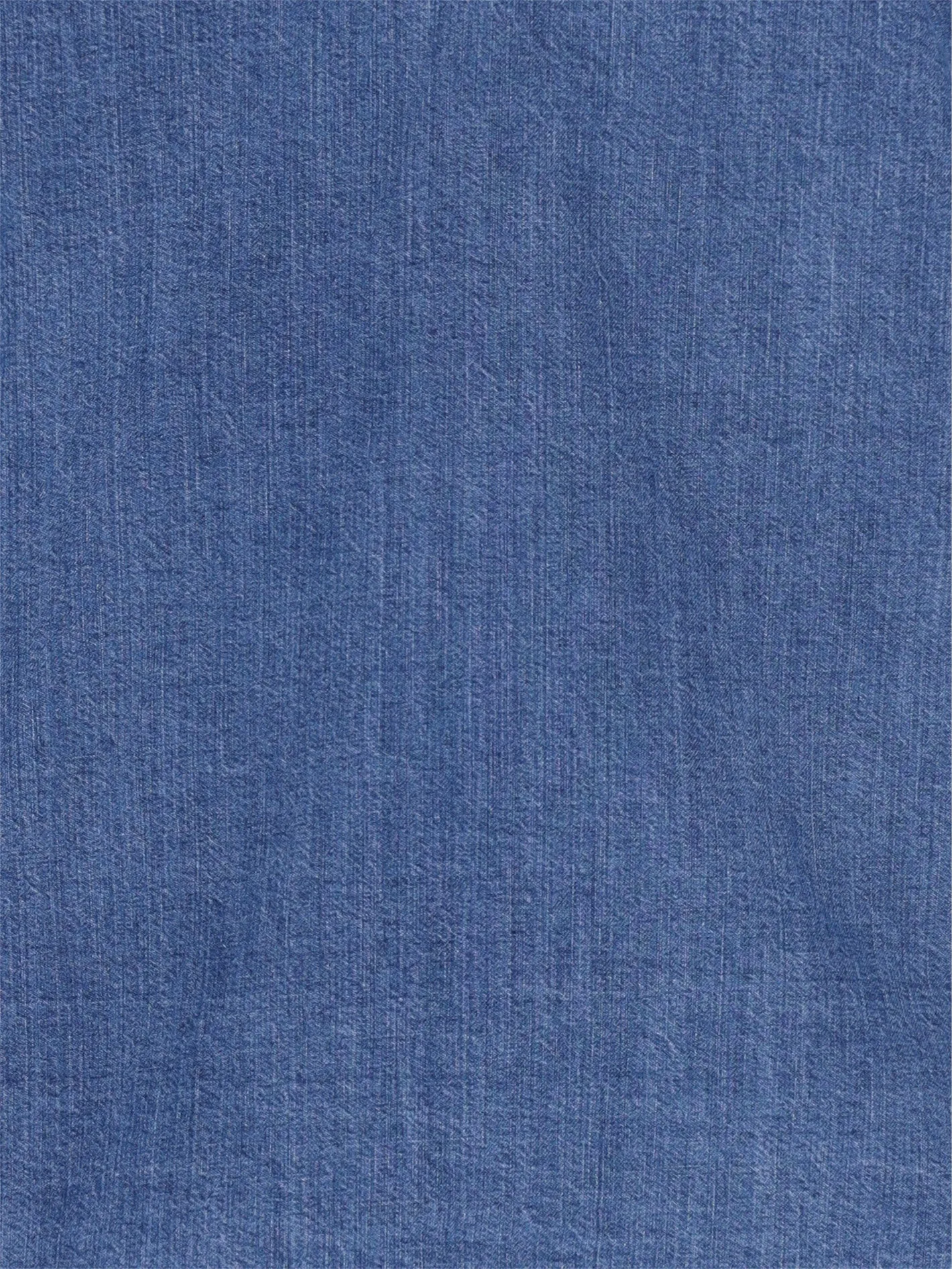 criss-cross back denim top