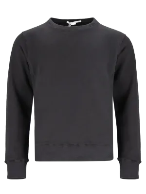 embroidered patch cotton sweatshirt