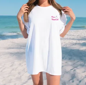 Embroidered Personalized with Ring Bride T-shirt