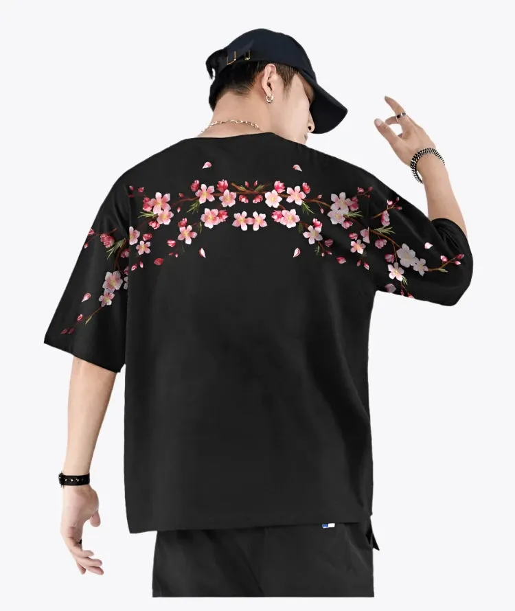 Embroidered Sakura T-Shirt