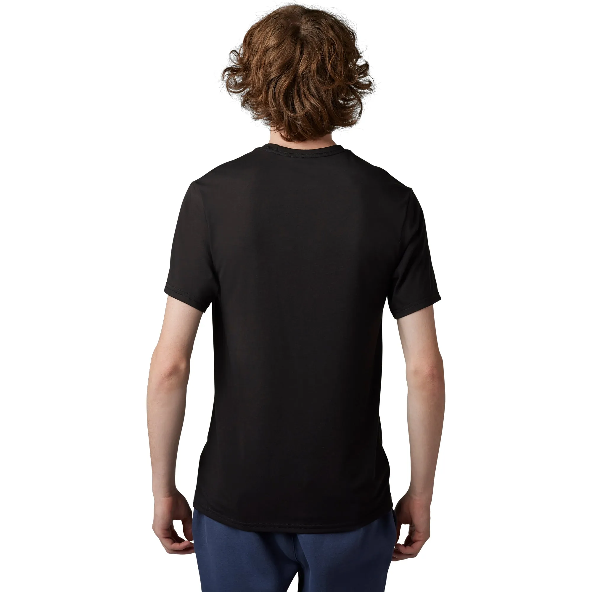 Fox Racing  Mens Shield Short Sleeve Tech Tee T-Shirt Casual Comfortable Black