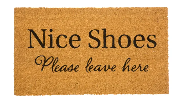 Funny Greeting Coir Mat - 3 Styles