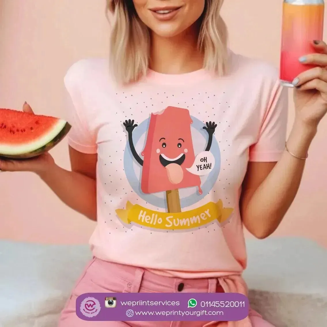 Half sleeve T-shirt- Summer-A