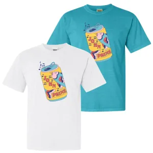 John Prine - Fish & Whistle Can T-Shirt - OH BOY RECORDS