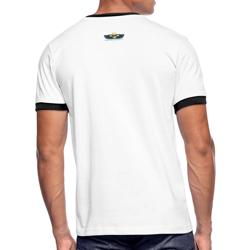Juneteenth Pan African RBG Unisex Ringer T-Shirt