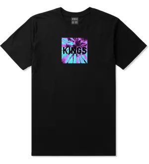 Kings Blue Tie Dye Box Logo T-Shirt