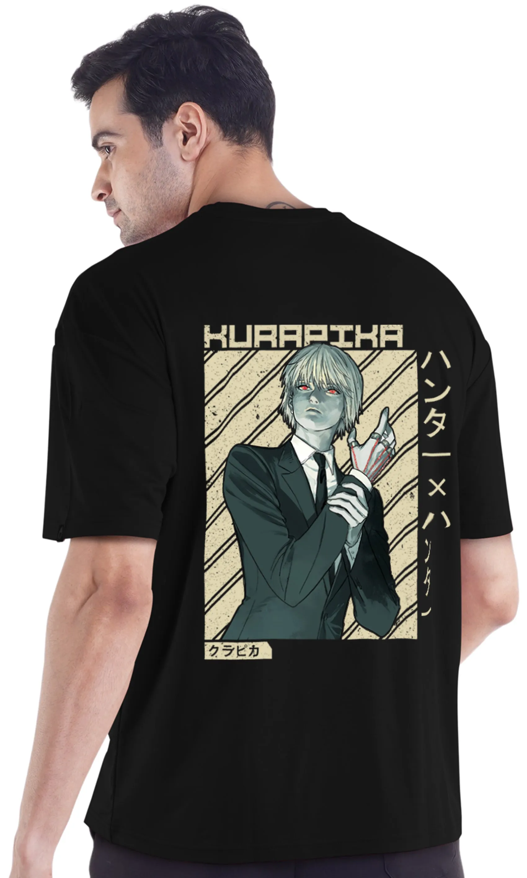 Kurapika Anime Printed  t-shirt