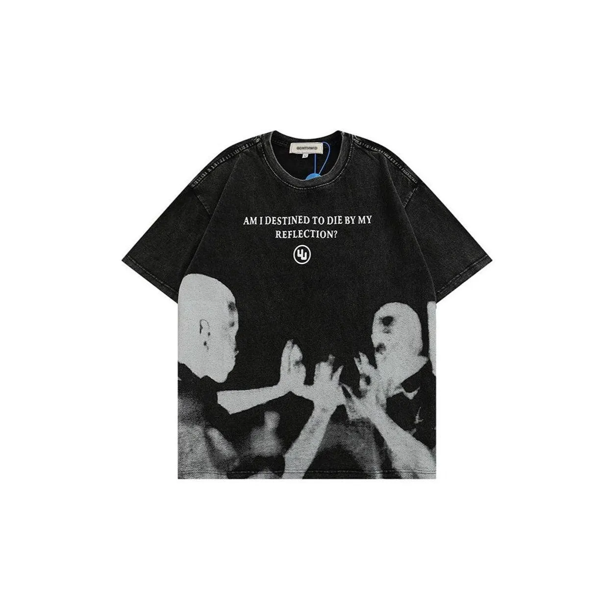 'Mirror' Cotton T-Shirt