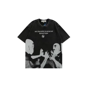 'Mirror' Cotton T-Shirt