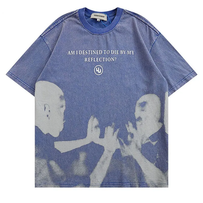 'Mirror' Cotton T-Shirt