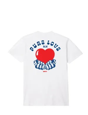 Obey Pure Love T-Shirt White