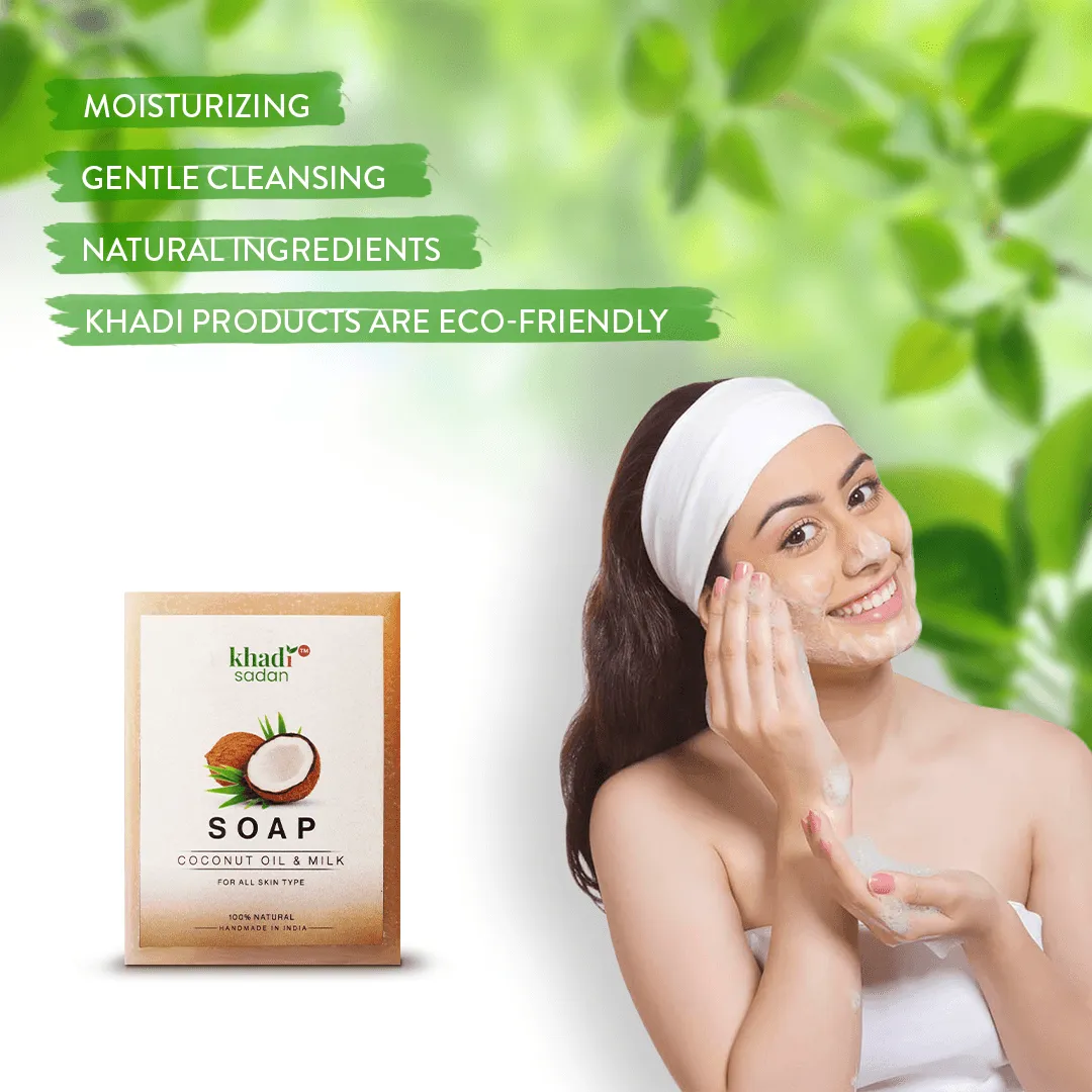 Organic Coconut Soap - Pure, Luxurious Cleansing Bar