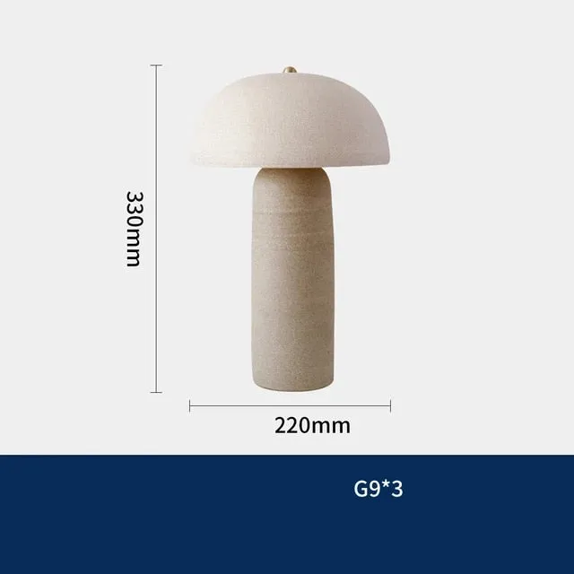 Porter Mushroom Antique Table Lamp