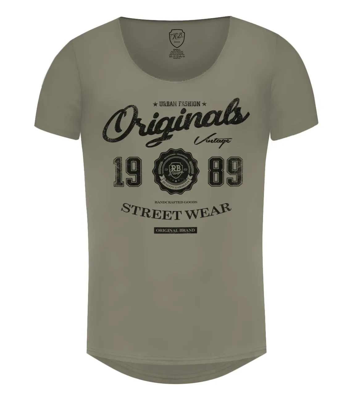 RB Design Originals Street Style Men's T-shirt Premium Quality / Color Option / MD893