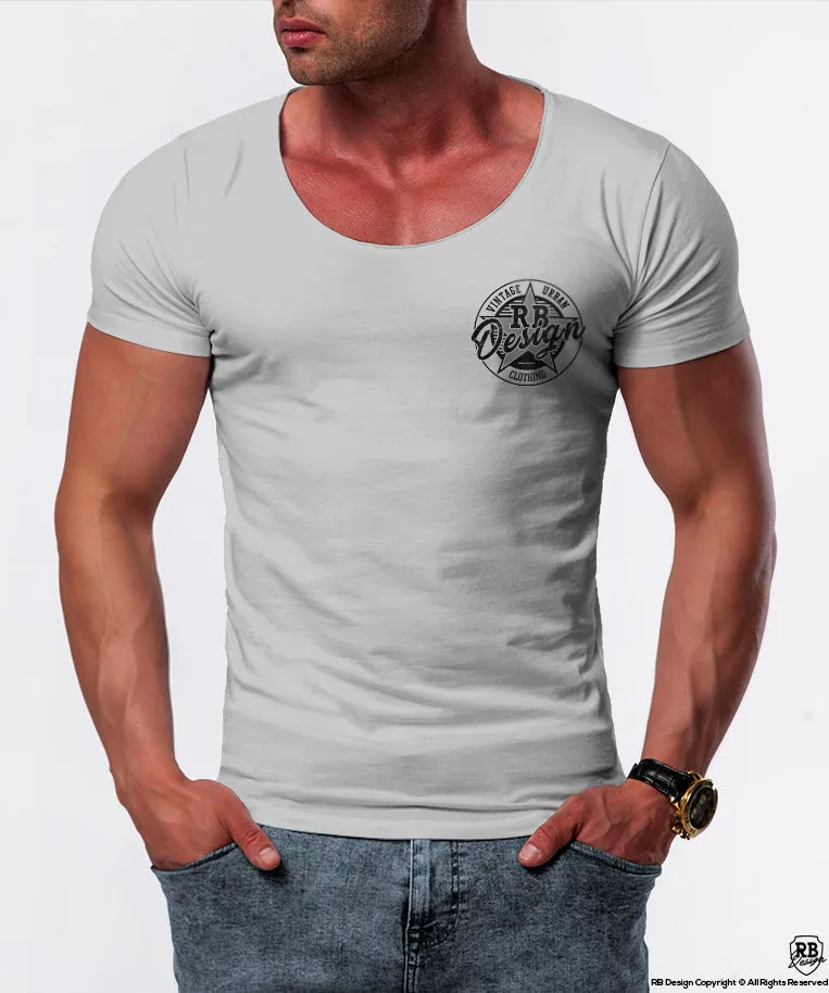 RB Design Pocket Style Print T-shirt Stretch Cotton / Color Option / MD874