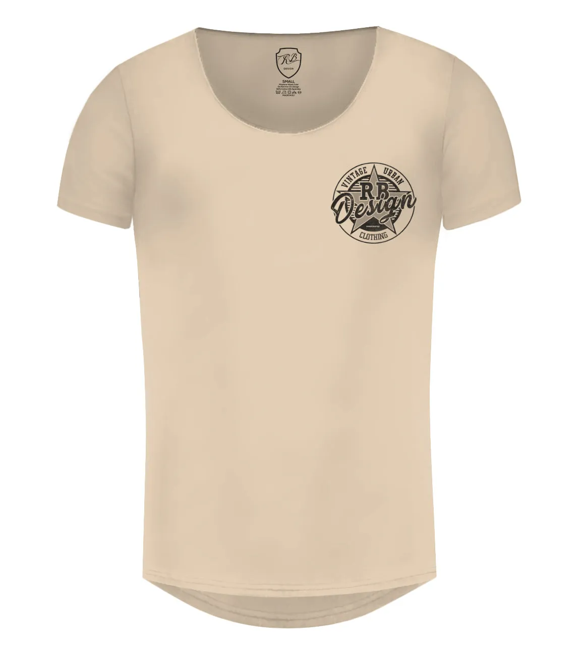 RB Design Pocket Style Print T-shirt Stretch Cotton / Color Option / MD874