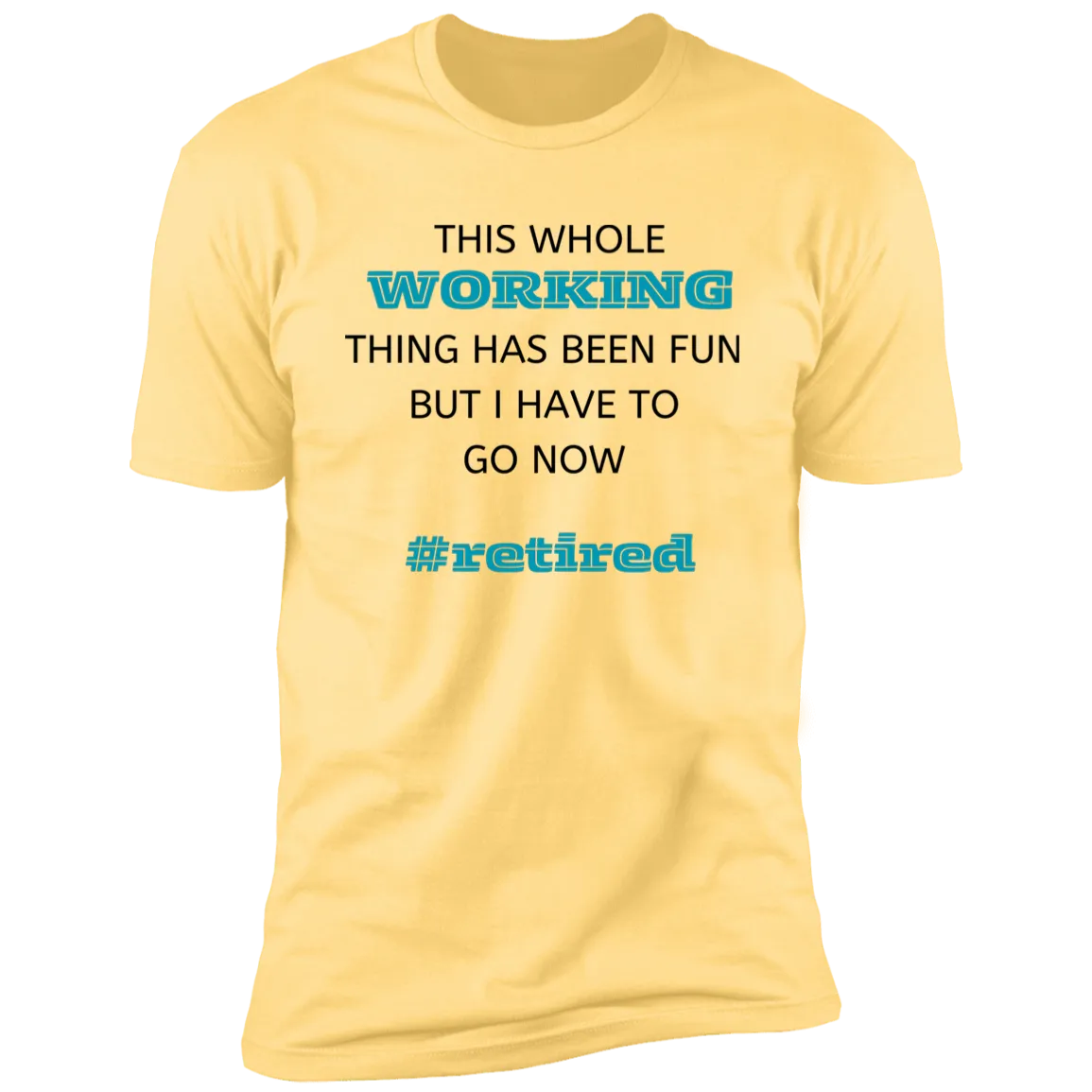 Retired Men's Premium Short Sleeve T-Shirt