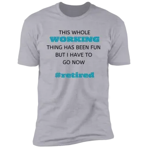 Retired Men's Premium Short Sleeve T-Shirt