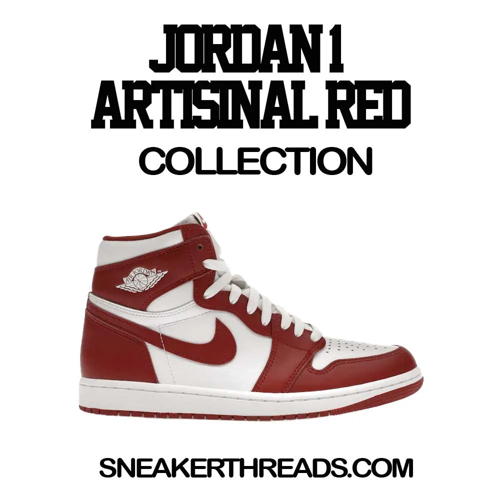 Retro 1 Artisanal Red Greatest Shirt
