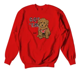 Retro 3 Red Cement Got Em Pure Sweater