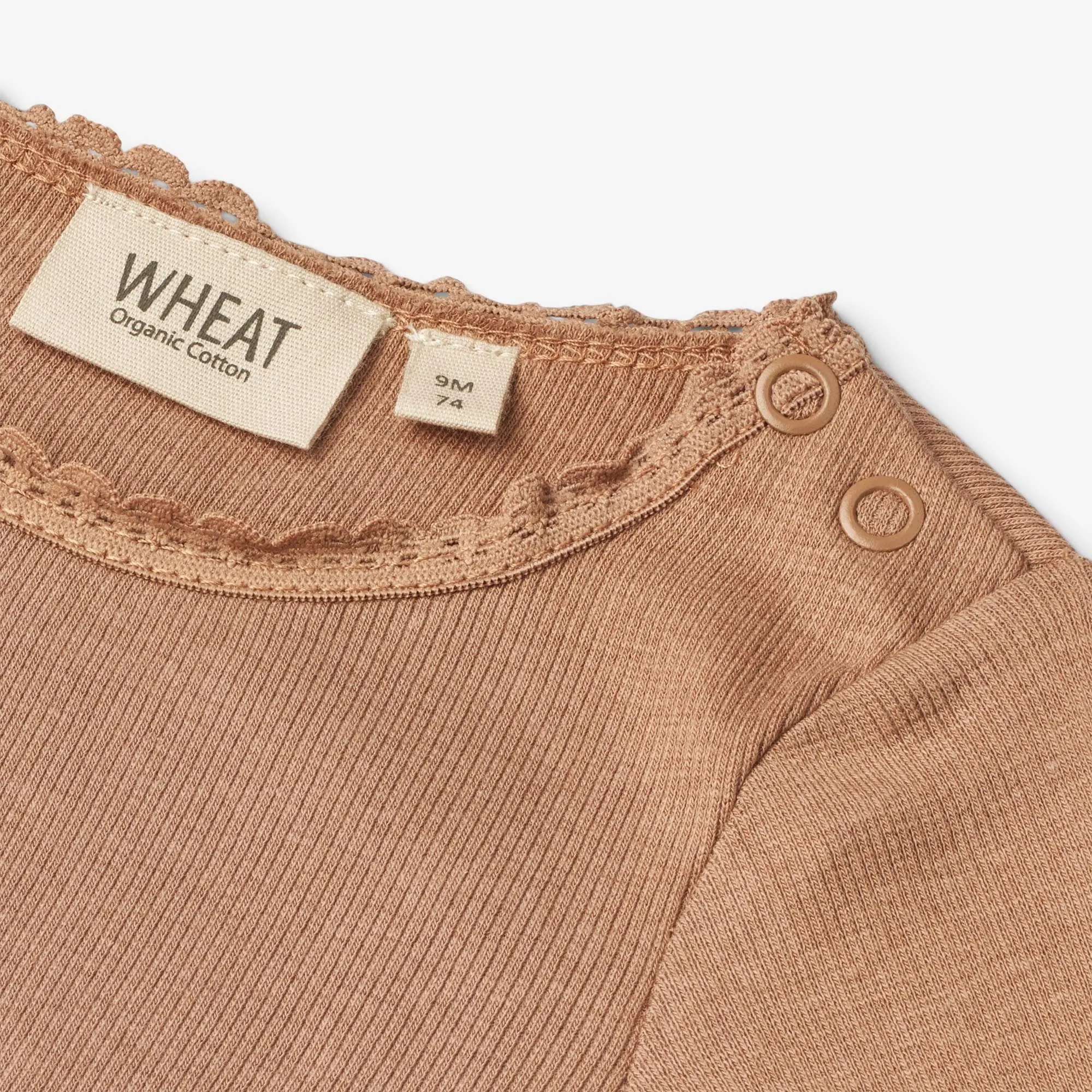 Rib T-Shirt Reese | Baby - berry dust