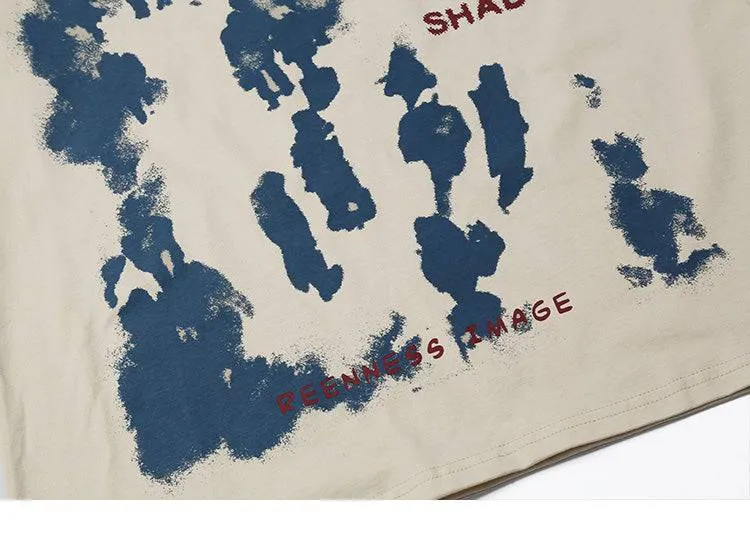 'Shadow crowd' T shirt