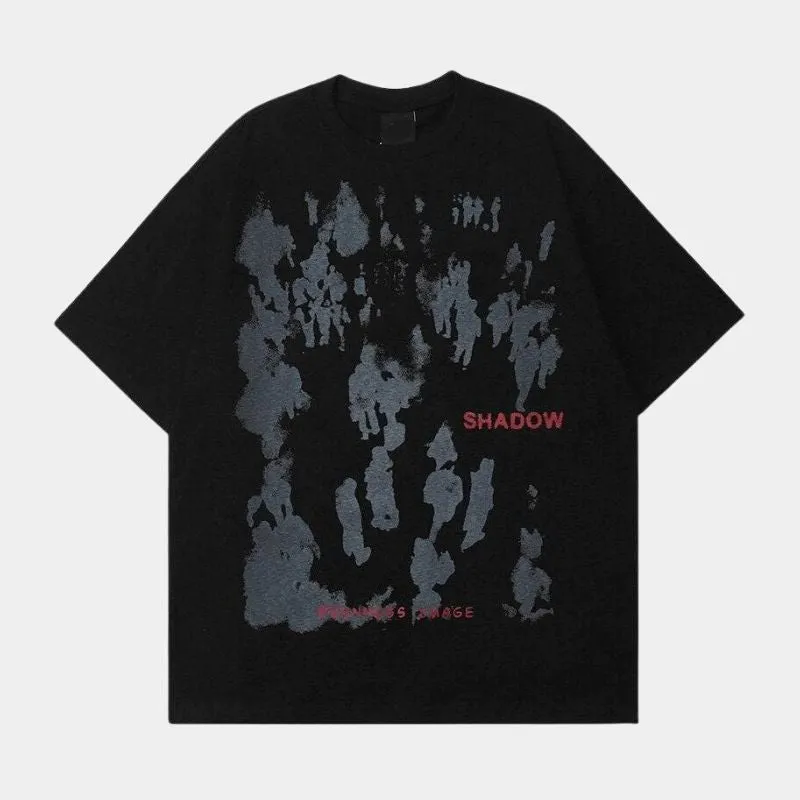 'Shadow crowd' T shirt