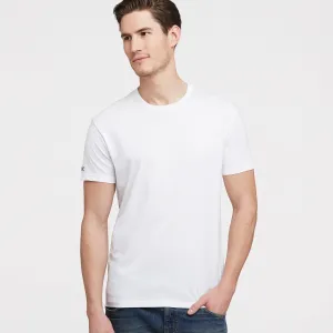 'Sleeve Logo' Mens Crew Neck T-Shirt