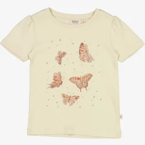T-Shirt Butterflies - clam