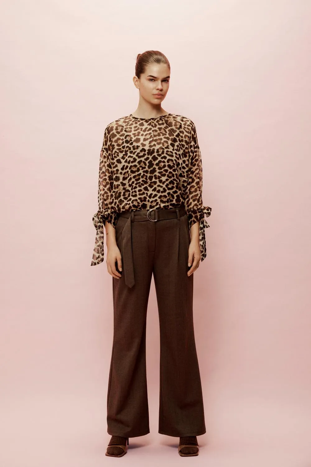 VIESTER Top - Gray Sand