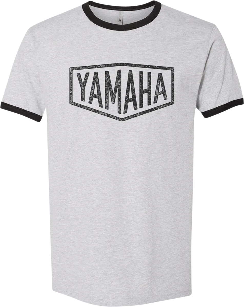 YAMAHA APPAREL Yamaha Vintage Raglan T-Shirt - Gray/Black - Medium NP21A-M1792-M
